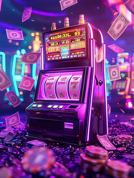 Tampilan penuh warna permainan slot online di platform macau328